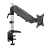 Techly stalinis vamzdinis dujinis spyruoklinis laikiklis monitoriui 15-27 inch 360 mm juodas ICA-LCD 111-BK