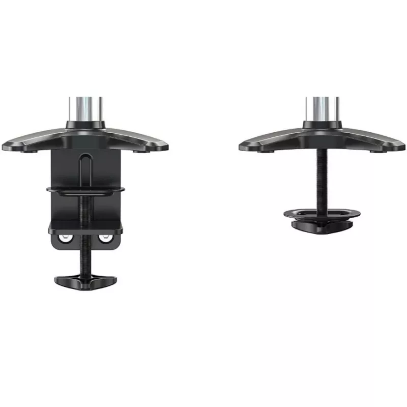 Techly stalinis vamzdinis dujinis spyruoklinis laikiklis monitoriui 15-27 inch 360 mm juodas ICA-LCD 111-BK