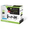 Techly 13–30 colių sieninis laikiklis LED LCD televizoriui, pasukamas, 3 lankstai, juodas, ICA-LCD 104BK