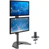 Techly ICA-LCD 2520V monitoriaus laikiklis / stovas 68,6 cm (27 colių) Stalinis Juodas