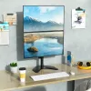 Techly ICA-LCD 2520V monitoriaus laikiklis / stovas 68,6 cm (27 colių) Stalinis Juodas