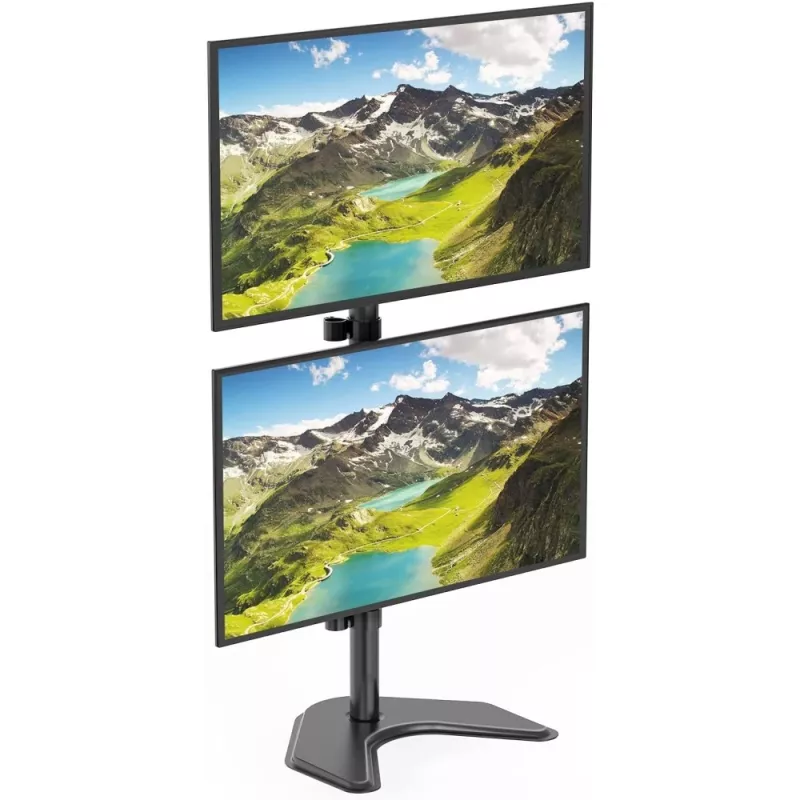 Techly ICA-LCD 2520V monitoriaus laikiklis / stovas 68,6 cm (27 colių) Stalinis Juodas