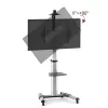 Techly grindų atrama-vežimėlis LCD / LED / plazminiams televizoriams 37–70 su lentyna ICA-TR15