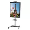 Techly grindų atrama-vežimėlis LCD / LED / plazminiams televizoriams 37–70 su lentyna ICA-TR15