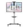 Techly grindų atrama-vežimėlis LCD / LED / plazminiams televizoriams 37–70 su lentyna ICA-TR15