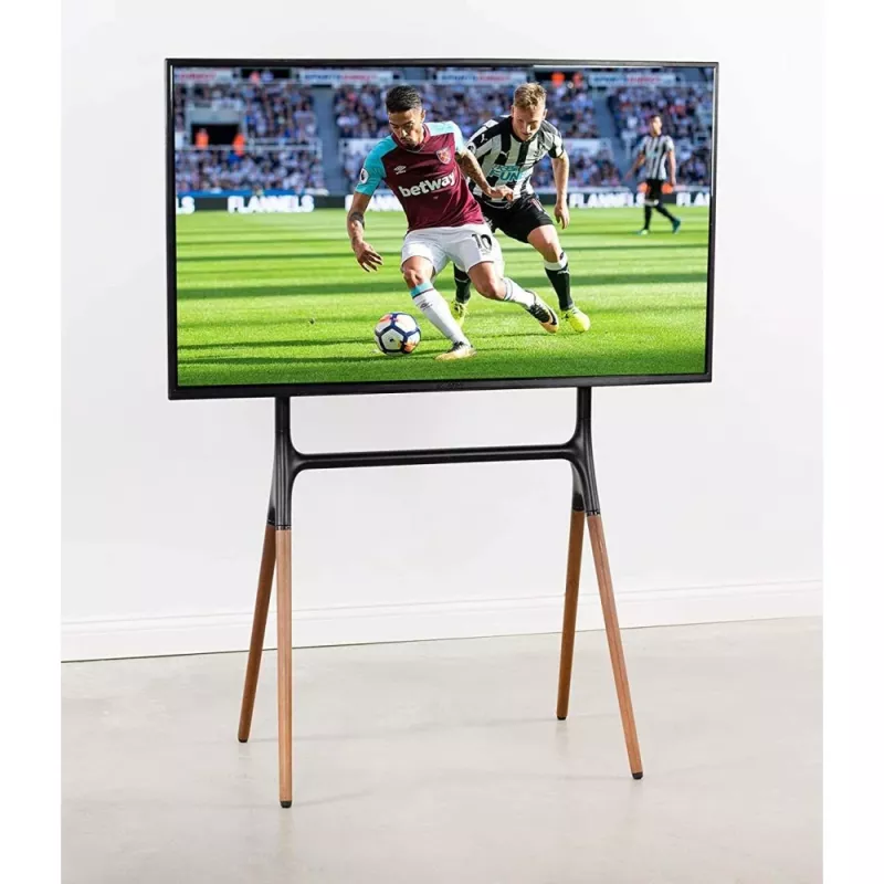 Techly ant grindų stovintis stovas LCD/LED/plazminiam televizoriui 49–70 colių trikojo stiliaus