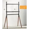 Techly ant grindų stovintis stovas LCD/LED/plazminiam televizoriui 49–70 colių trikojo stiliaus