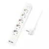 Power Extension LogiLink LPS249U 1.5m 5 AC Outlets Indoor White