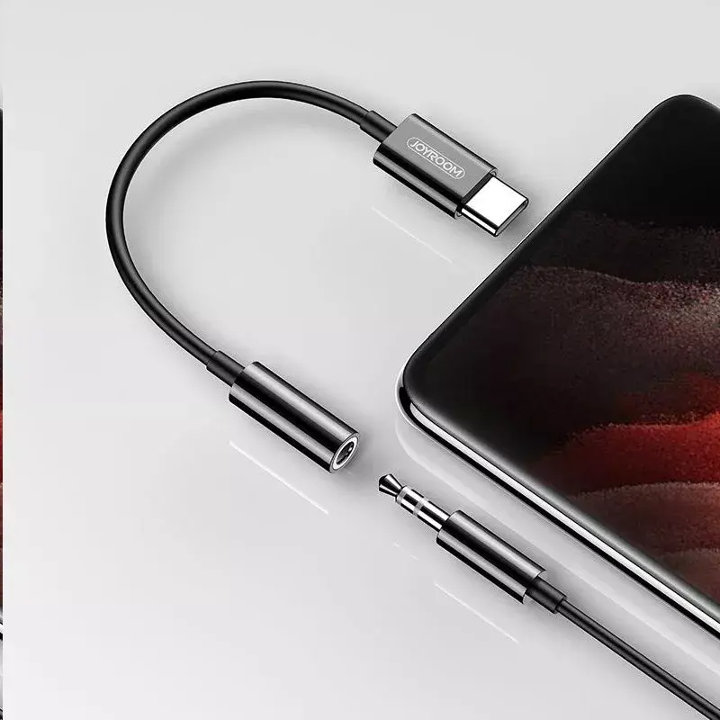Skaitmeninis garso adapteris Joyroom SH-C1 USB-C į 3.5mm – kompaktiškas 5 g