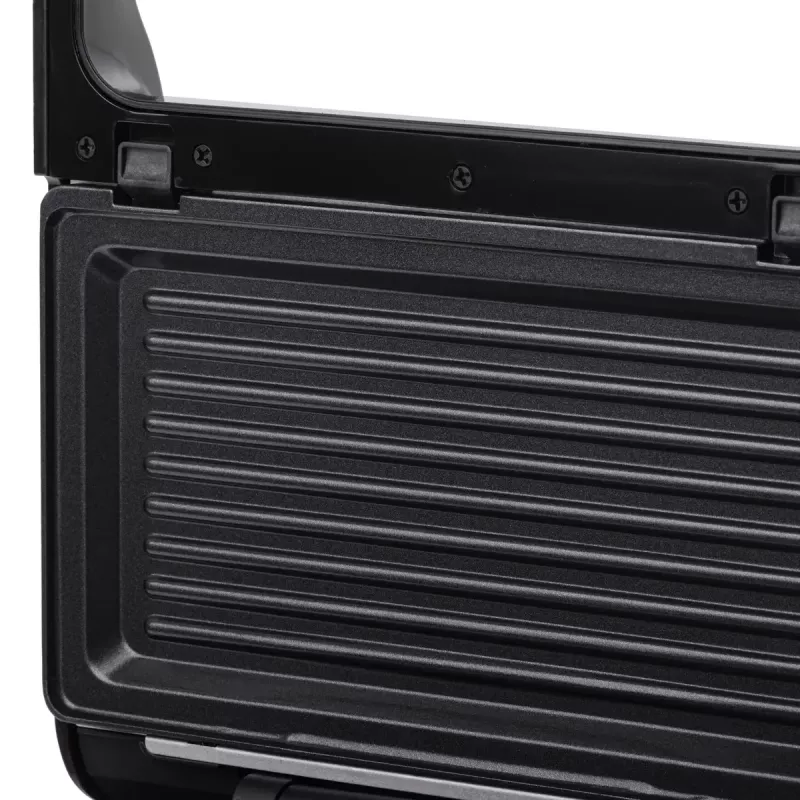 2-in-1 sumuštinių keptuvė Adler AD 3070b — 850 W, 2 plokštės, juoda