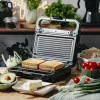 2-in-1 sumuštinių keptuvė Adler AD 3070b — 850 W, 2 plokštės, juoda