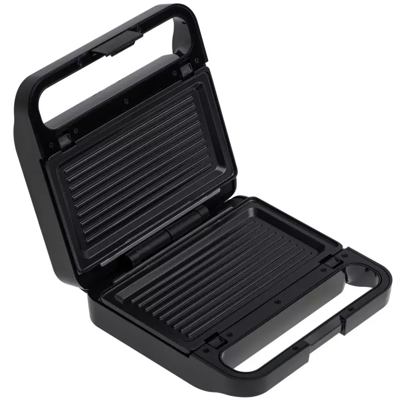 2-in-1 sumuštinių keptuvė Adler AD 3070b — 850 W, 2 plokštės, juoda