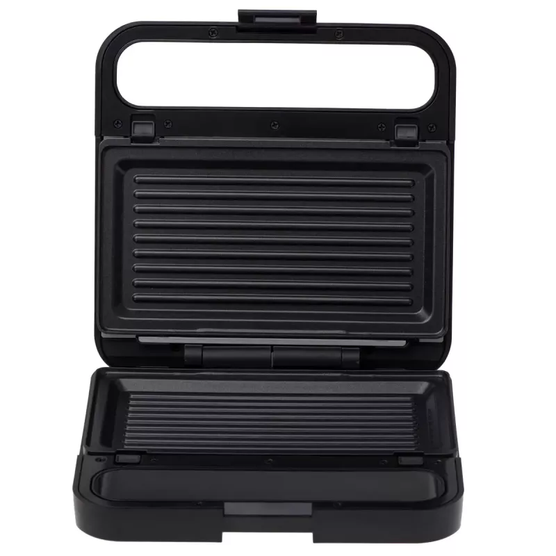 2-in-1 sumuštinių keptuvė Adler AD 3070b — 850 W, 2 plokštės, juoda