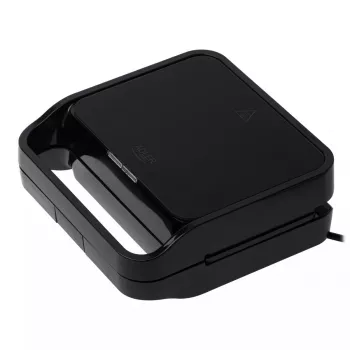 2-in-1 sumuštinių keptuvė Adler AD 3070b — 850 W, 2 plokštės, juoda