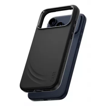 Apsauginis telefono dėklas PanzerGlass CARE by Feature FLOW, skirtas iPhone 17 Pro Max, dangtelis, juodas, suderinamas su MagSafe