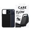 Apsauginis telefono dėklas PanzerGlass CARE by Feature FLOW, skirtas iPhone 17 Pro Max, dangtelis, juodas, suderinamas su MagSafe
