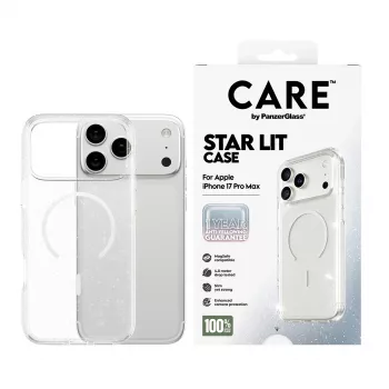 PanzerGlass CARE by Flagship dėklas Urban Explorer Star Lit White MagSafe iPhone 17 Pro Max