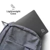 Kietas dėklas Zagg, skirtas MacBook Air 13 (M3/M2) – dūminis, tiksliai priglundantis apsauginis apvalkalas
