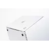 Kietas dėklas Zagg, skirtas MacBook Pro 16 M3/M2/M1 Clear – permatomas apsauginis apvalkalas