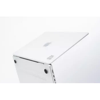 Kietas dėklas Zagg, skirtas MacBook Pro 16 M3/M2/M1 Clear – permatomas apsauginis apvalkalas
