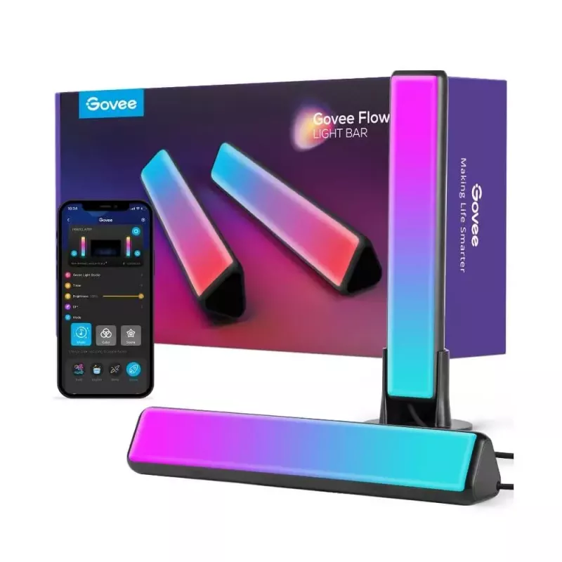 Išmanusis skydelis Govee H6056 Wi-Fi Bluetooth juodas 18W