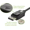 DisplayPort kabelis Techly ICOC-DSP-A21-020 2 m Juoda