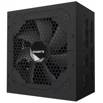 GIGABYTE UD850GM PG5 V2 maitinimo blokas- PCIe Gen 5.1, 80 PLUS Gold, visiškai modulinis dizainas, 120 mm ventiliatorius, ATX 3.1 suderinamas, EU kištukas