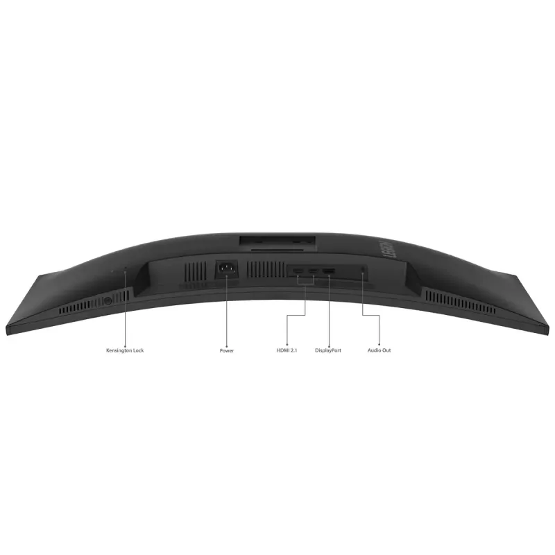 Monitorius Lenovo Legion R34w-30 34 colių lenktas WQHD (3440×1440), VA skydelis, 5 ms, 180 Hz, HDR10, FreeSync Premium, VESA