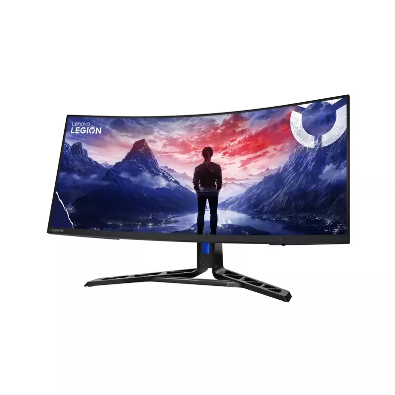 Monitorius Lenovo Legion R34w-30 34 colių lenktas WQHD (3440×1440), VA skydelis, 5 ms, 180 Hz, HDR10, FreeSync Premium, VESA