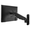 Techly ICA-LCD G111E monitoriaus laikiklis / stovas 81,3 cm (32 col.) Sieninis Juodas