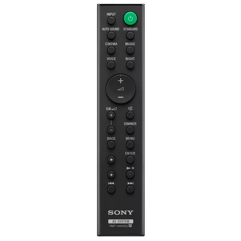 Sony HT-S20R garso juostos garsiakalbis juodas 5.1 kanalų 400 W