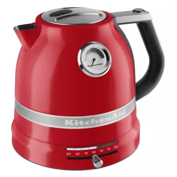 Elektrinis virdulys KITCHENAID 1,5 L 2400 W, nerūdijantis plienas / aliuminis, 7 temperatūros nustatymai, Imperial Red