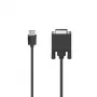Hama 00200713 vaizdo kabelio adapteris 1,5 m DisplayPort DVI juoda