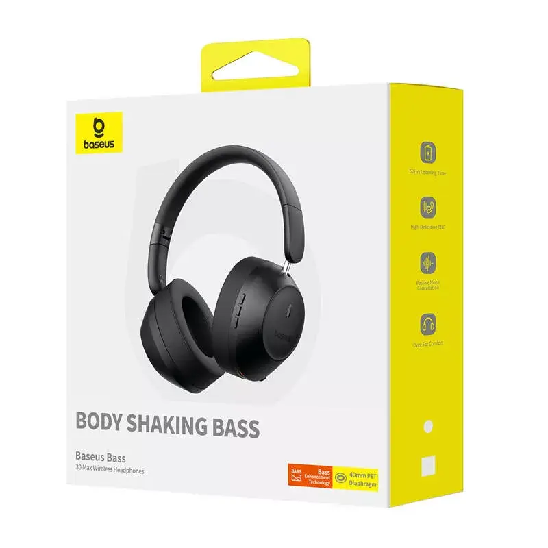 Ausinės Baseus Bass 30 Max Wireless