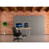 Kojų atrama Kensington SoleMate Plus reguliuojamas pasvirimas 0–20°, aukštis 8.89–12.7 cm, platforma 45×35 cm, juoda/pilka