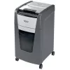 Rexel Optimum Auto+ 300M popieriaus smulkintuvas, mikro pjovimo, 55 dB, 23 cm, juoda, pilka
