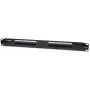 Intellinet Patch Panel, Cat6, UTP, 16 prievadų, 1U, juodas