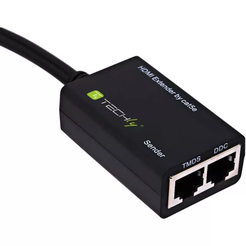 Techly stiprintuvas HDMI Cat 5e / 6 Kompaktiškas 30m IDATA EXT-E30D