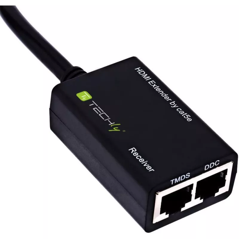 Techly stiprintuvas HDMI Cat 5e / 6 Kompaktiškas 30m IDATA EXT-E30D