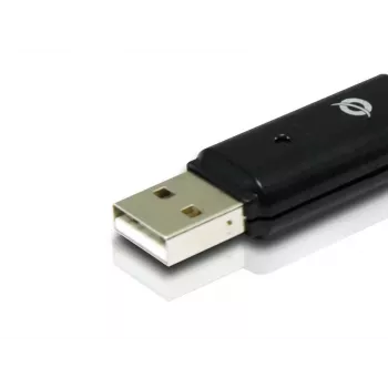 Conceptronic optinio įrenginio bendrinimo kabelis USB, 1,8 m, juodas, USB A, USB A, kištukas/kištukas, 20 g