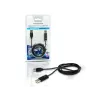 Conceptronic optinio įrenginio bendrinimo kabelis USB, 1,8 m, juodas, USB A, USB A, kištukas/kištukas, 20 g