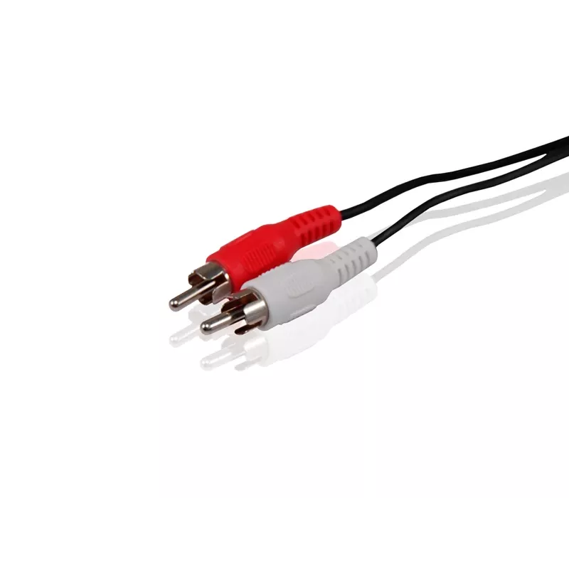 Conceptronic RCA garso kabelis, RCA, kištukas, RCA, kištukas, 5 m, juodas