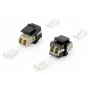 Equip šviesolaidinis raktų adapteris, LC dvipusis, LC/LC, smėlio, juoda, 17,8 mm, 29 mm, 16,1 mm, 6,5 g