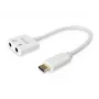 Equip USB Type C prie garso adapterio