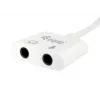 Equip USB Type C prie garso adapterio