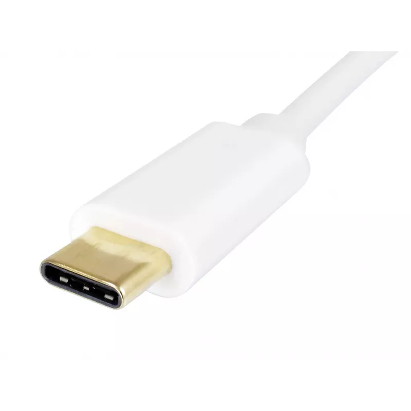 Equip USB Type C prie garso adapterio