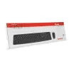 Equip 245200 klaviatūra, pelė įskaičiuota, biuro, USB, QWERTZ, vokiška, juoda