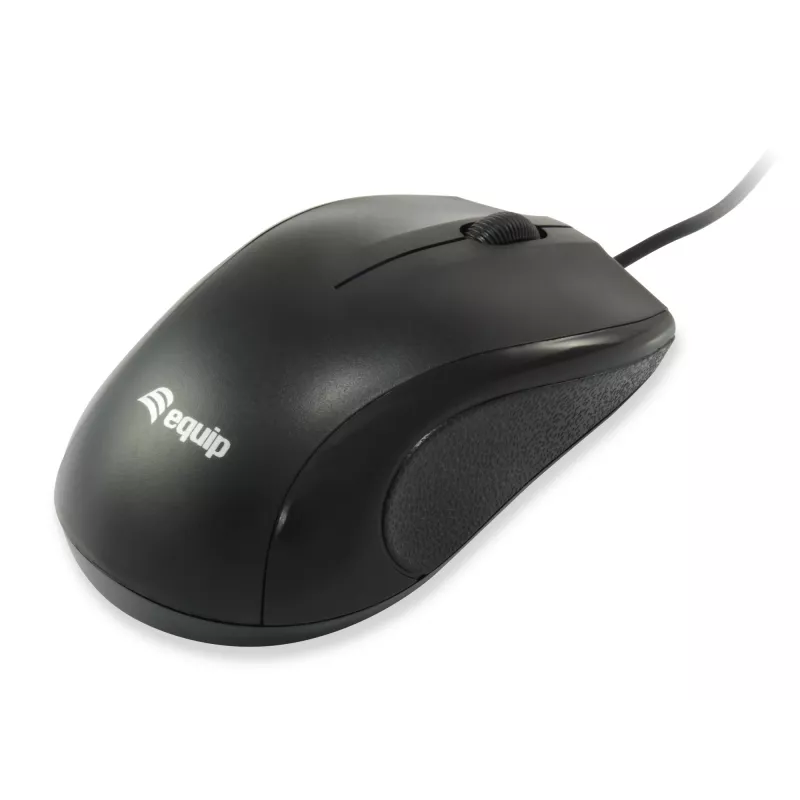 Equip 245200 klaviatūra, pelė įskaičiuota, biuro, USB, QWERTZ, vokiška, juoda