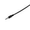 Ausinės Equip Chat Headset laidinės ant galvos Skambučiai / Muzika juodos