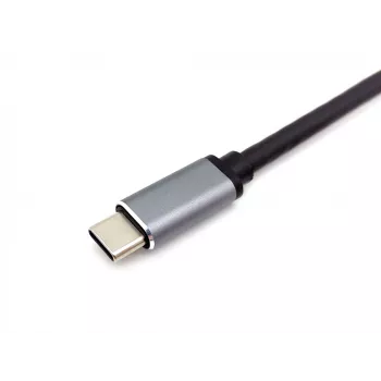 Equip USB-C 7-in-1 daugiafunkcis adapteris, USB 3.2 Gen 1 (3.1 Gen 1) Type-C, 100 W, sidabrinis, MicroSD (TransFlash), MicroSDHC, SD, SDHC, 4K Ultra HD, 30 Hz